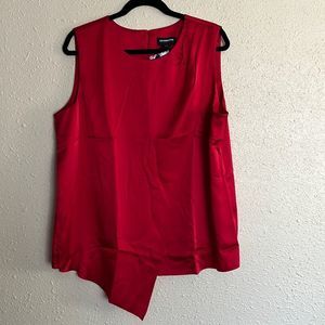 5 for $35 Liz Claiborne adorable red blouse XL